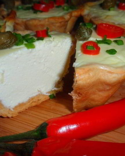 Рецепт творожных тарталеток с огоньком