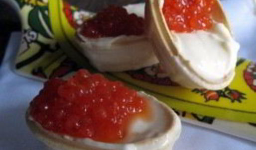 вафельные тарталетки