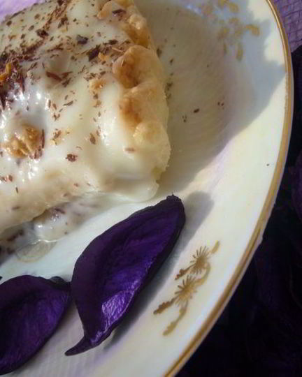 Рецепт бананова-карамельного тарт