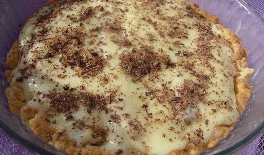 бананово-карамельный тарт