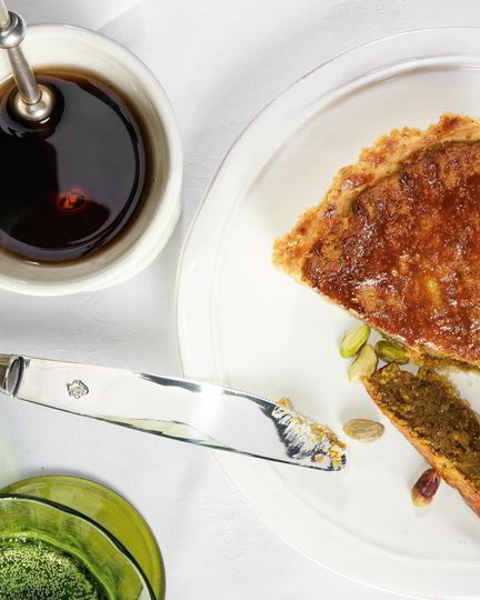 Рецепт фисташково-миндального тарт