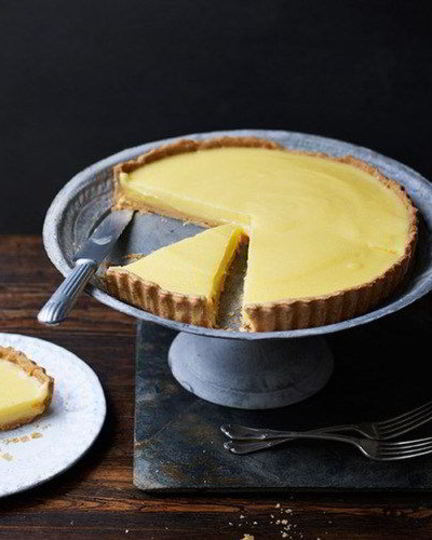 Рецепт французского лимонного заварного тарта
