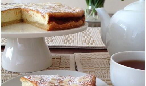 голландский творожно-лимонный тарт