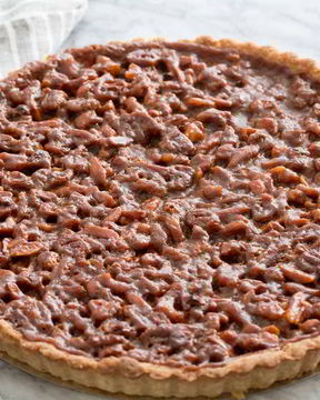 Карамельно-ореховый тарт