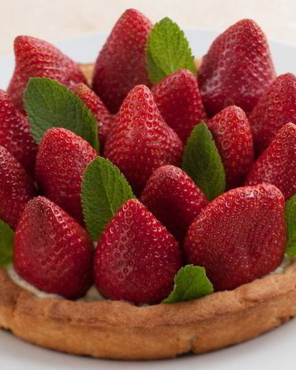 Рецепт клубничного тарта