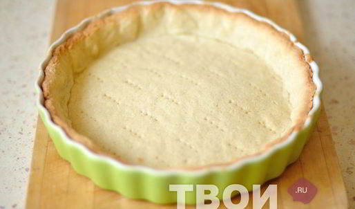 кремовый тарт с малиной