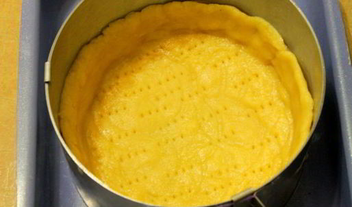 лимонный тарт с миндалем