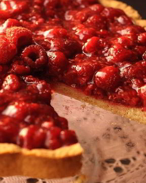 Малиновый тарт