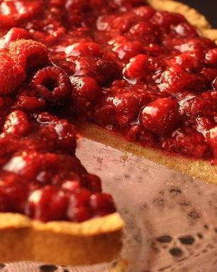 Малиновый тарт