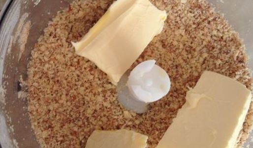 миндальный тарт с лимонным пудингом