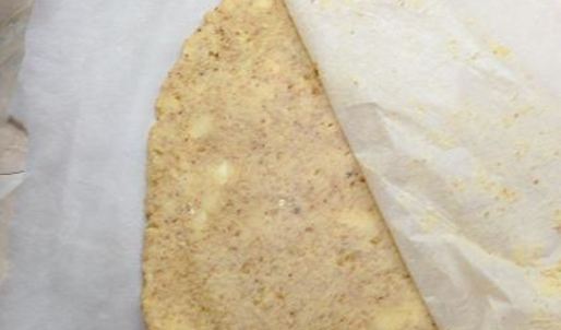 миндальный тарт с лимонным пудингом