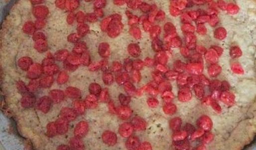 миндальный тарт с лимонным пудингом