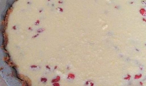 миндальный тарт с лимонным пудингом