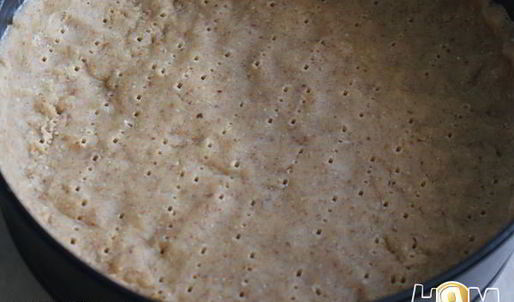 миндальный тарт с шоколадно-грейпфрутовым кремом