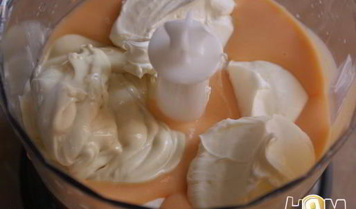 миндальный тарт с шоколадно-грейпфрутовым кремом