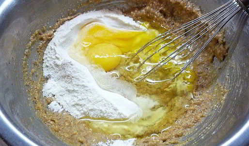 миндальный тарт с запеченным кремом