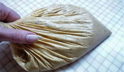 миндальный тарт с запеченным кремом