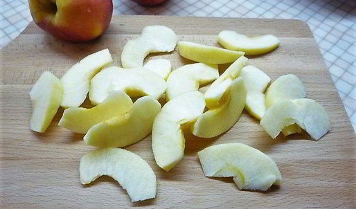 миндальный тарт с запеченным кремом