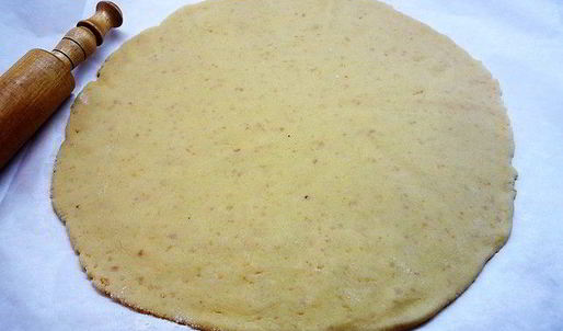 миндальный тарт с запеченным кремом