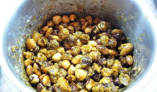 миндальный тарт с запеченным кремом