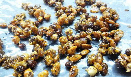 миндальный тарт с запеченным кремом