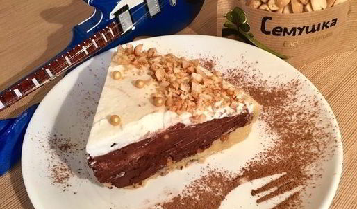 шоколадно-арахисовый тарт мужская страсть