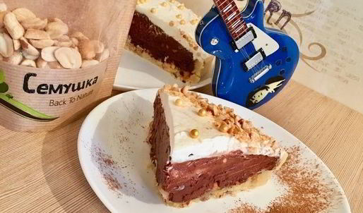 шоколадно-арахисовый тарт мужская страсть