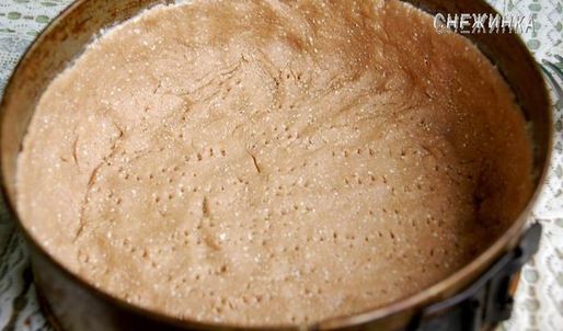 шоколадно-творожный тарт-суфле с малиной