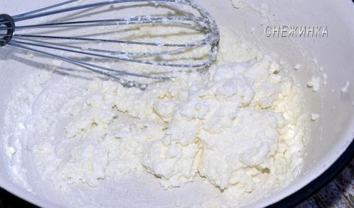 шоколадно-творожный тарт-суфле с малиной