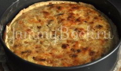 сырный тарт с луком