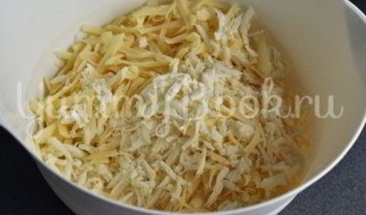 сырный тарт с луком