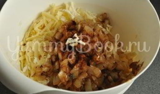 сырный тарт с луком