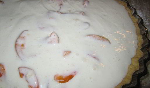 тарт абрикосовый кисленький