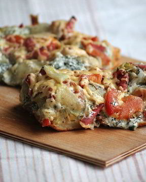 Тарт фламбе