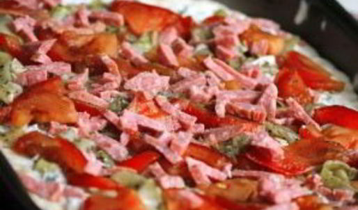 тарт фламбе