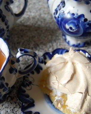 Тарт Лимонное безумие под безе