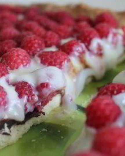 Рецепт тарта малинового