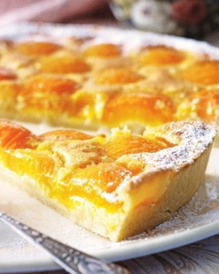 Рецепт тарта с абрикосами