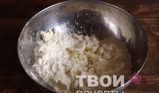 тарт с черникой и рикоттой