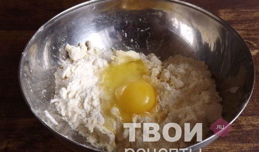 тарт с черникой и рикоттой