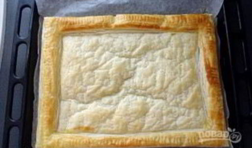 тарт с грибами и ветчиной