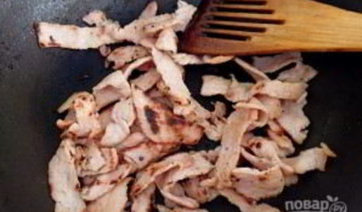 тарт с грибами и ветчиной