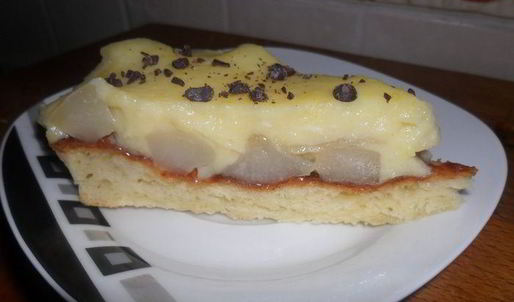 тарт с грушами