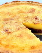 Тарт с инжиром и крем-брюле