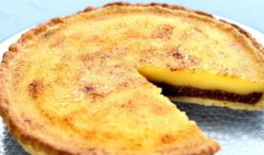 тарт с инжиром и крем-брюле