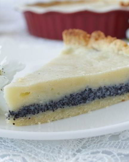 Рецепт тарта с маком и маскарпоне