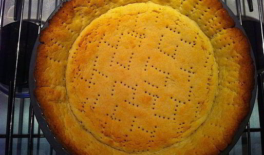 тарт с малиной