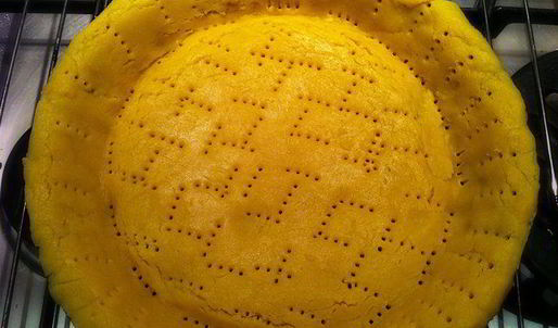 тарт с малиной