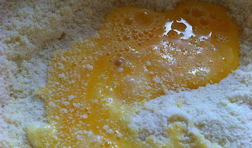 тарт с малиной