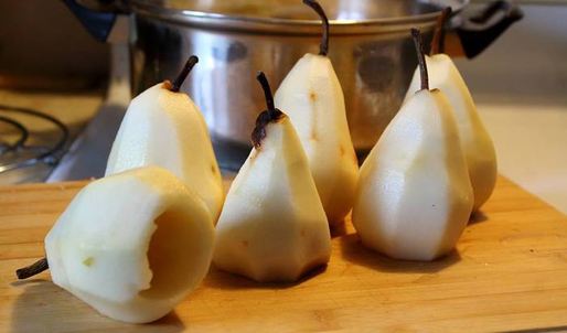 тарт с миндальным кремом и мариноваными грушами мечта